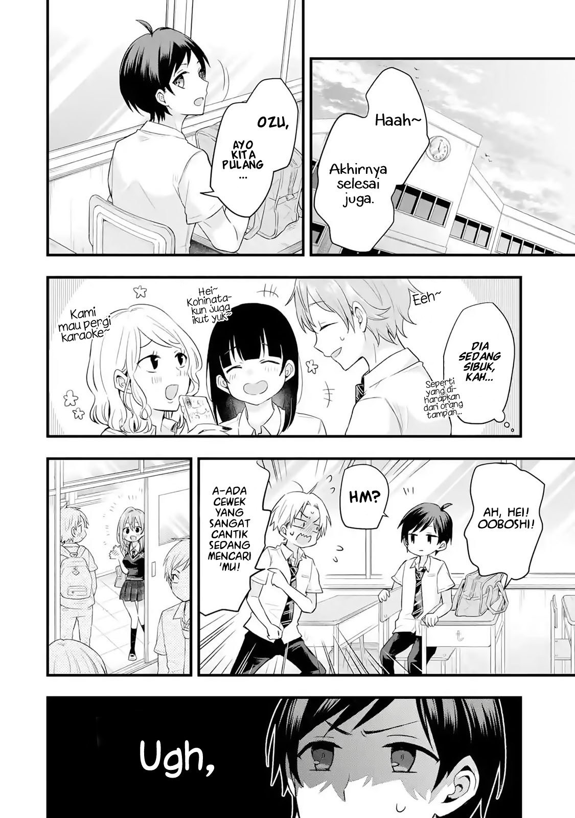 Tomodachi no Imouto ga Ore ni Dake Uzai Chapter 01.2 Bahasa Indonesia